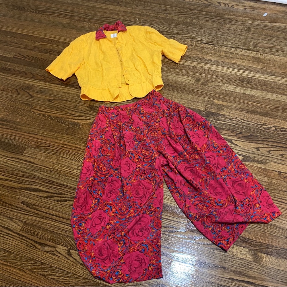 2 piece Vintage high end couture